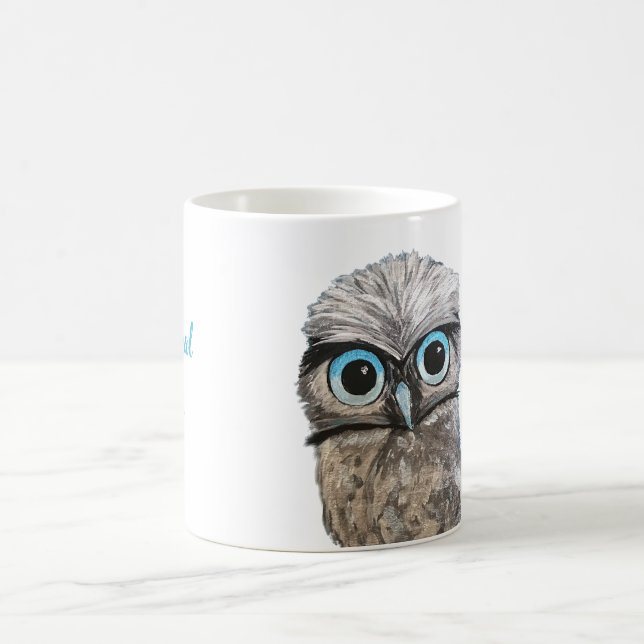 Mug Hibou creusant de corail de cap (Centre)