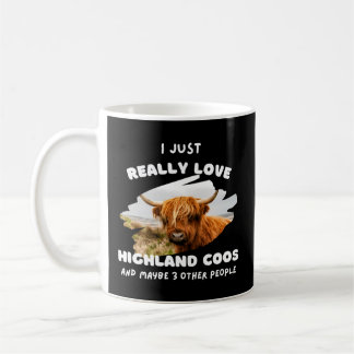 Mug Highland Bovins poilus Vaches écossaises Écossaise