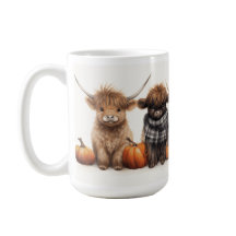 Highland Calves Cow Baby Highland Cows Citrouilles