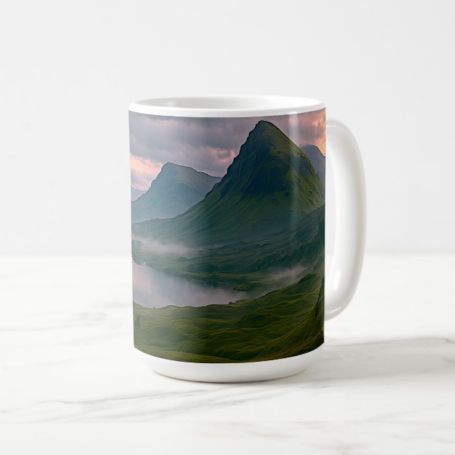 Mug Highlands Mist & Lochs (Devant droit)