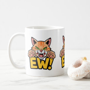 Mug Hilarious Kitty Attitude Amoureux de les chats Cha