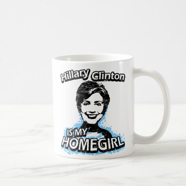 Mug Hillary Clinton est ma fille à la maison (Droite)