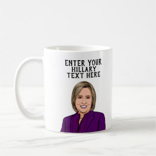 MUG HILLARY CLINTON PERSONNALISÉ