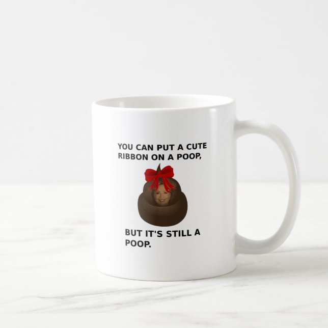 Mug Hillary Poop (Droite)