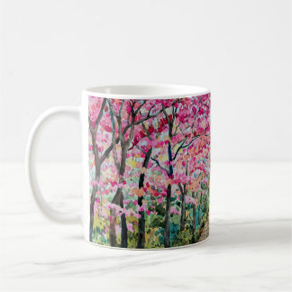 Mug Himalaya Cherry Roadside Aquarelle Paysage