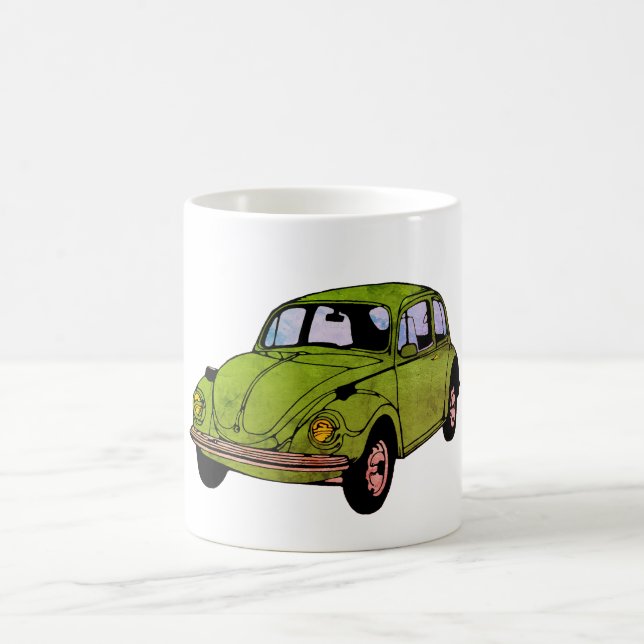 Mug Hippie voiture Dessiner de la Musique (Centre)