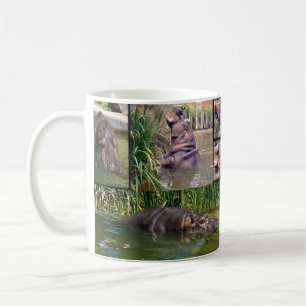 Mug Hippo Photo Collage,