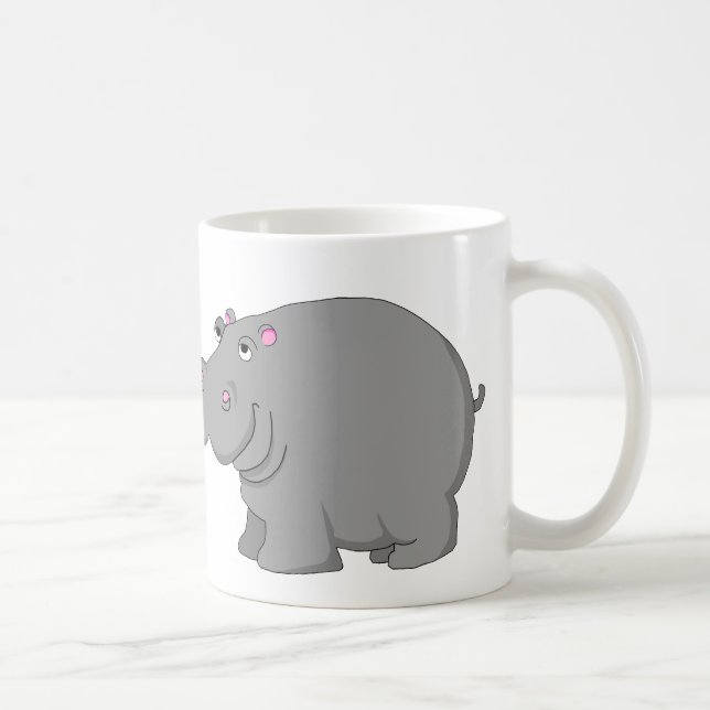 Mug hippopotame (Droite)