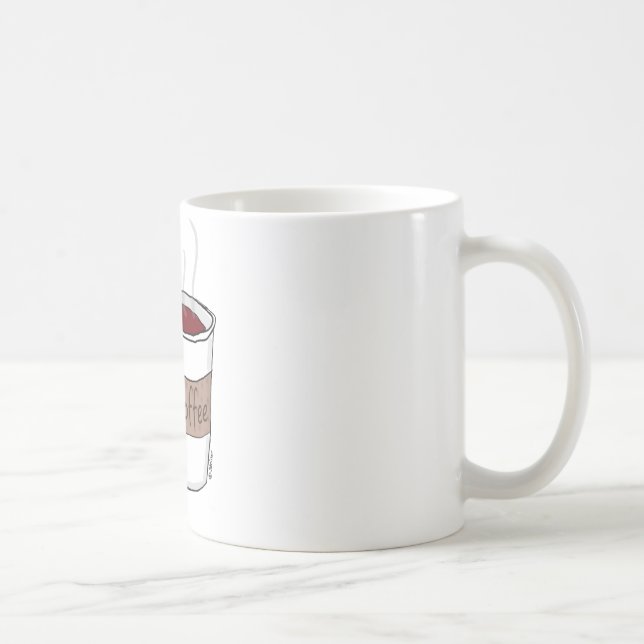 Mug Hippopotame avec du café (Droite)