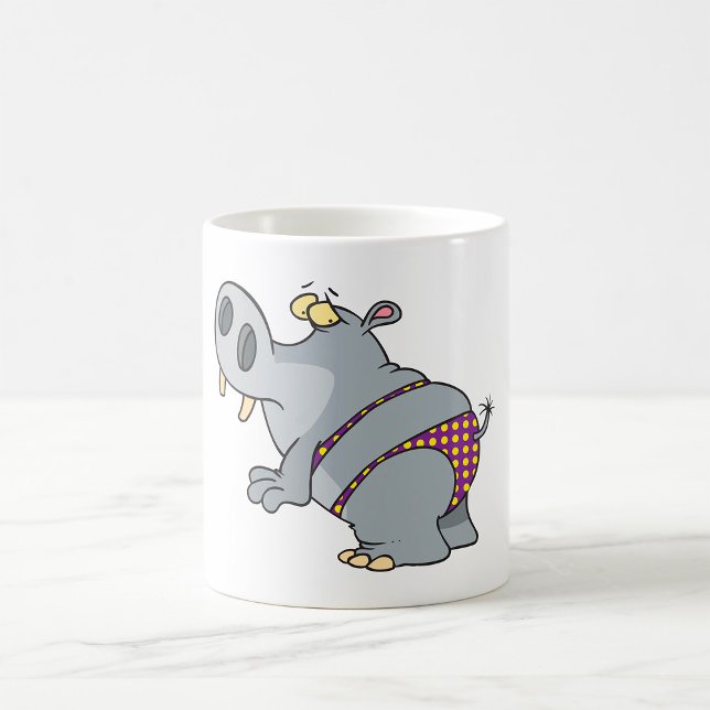 Mug Hippopotame En Bikini (Créateur téléchargé)