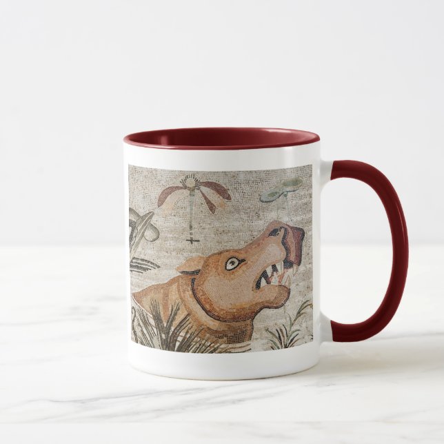 Mug Hippopotame, mosaïque du Nil, Chambre du faune (Droite)