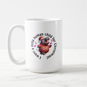Mug Hippopotame pour la parodie de Noël