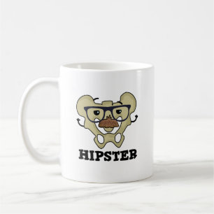 Mug Hipster Funny Hip Bone Anatomie Pun