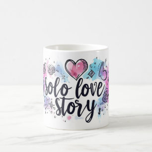 Mug Histoire d'amour solo jolie Slogan
