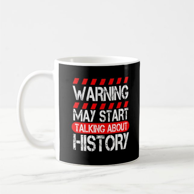 Mug Histoire Don d'un amoureux Enseignant amusant (Gauche)