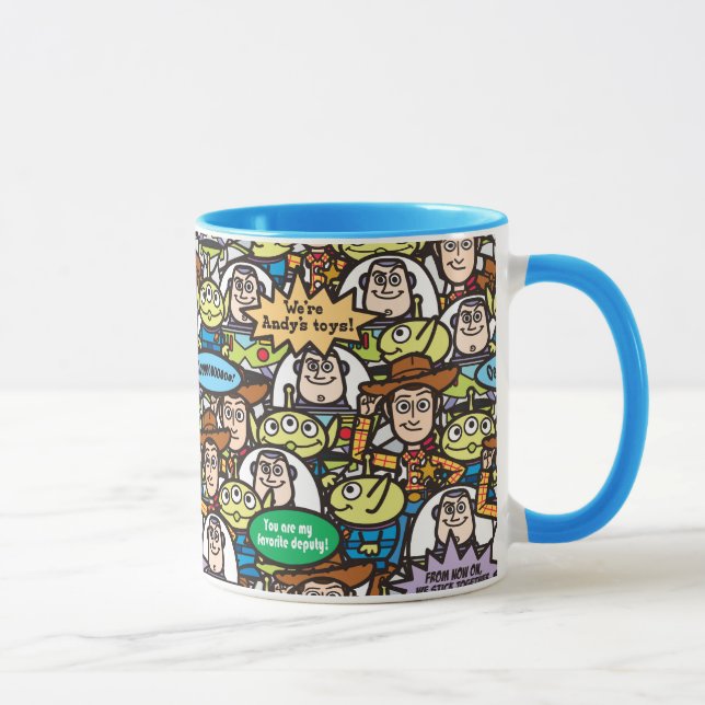 Mug Histoire du jouet | Cute Toy Motif (Droite)