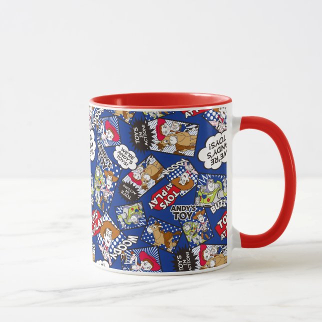 Mug Histoire du jouet | Jouets en jeu Motif de bande d (Droite)
