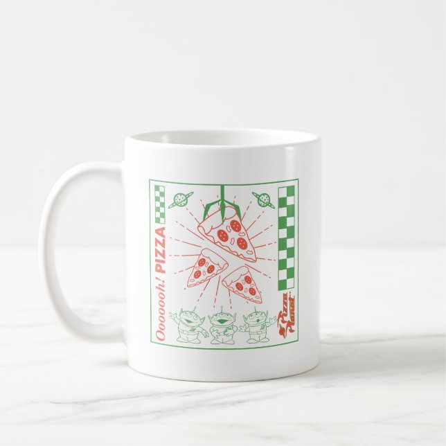 Mug Histoire du jouet | Pizza Planet graphique (Gauche)