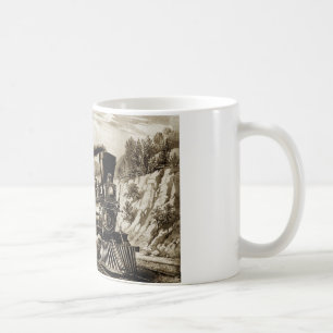 Mug Historique des locomotives des moteurs à vapeur
