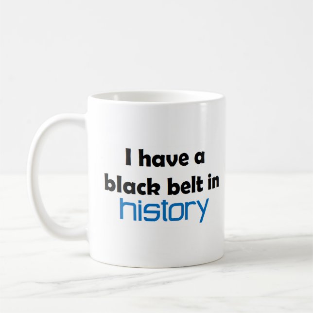 Mug History black belt (Gauche)