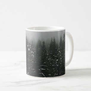 Mug Hiver dans la forêt de montagne, Oregon