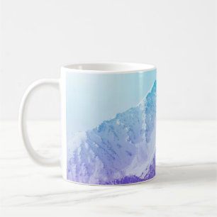 Mug Hiver montagne, hipster, pic, photo, ba