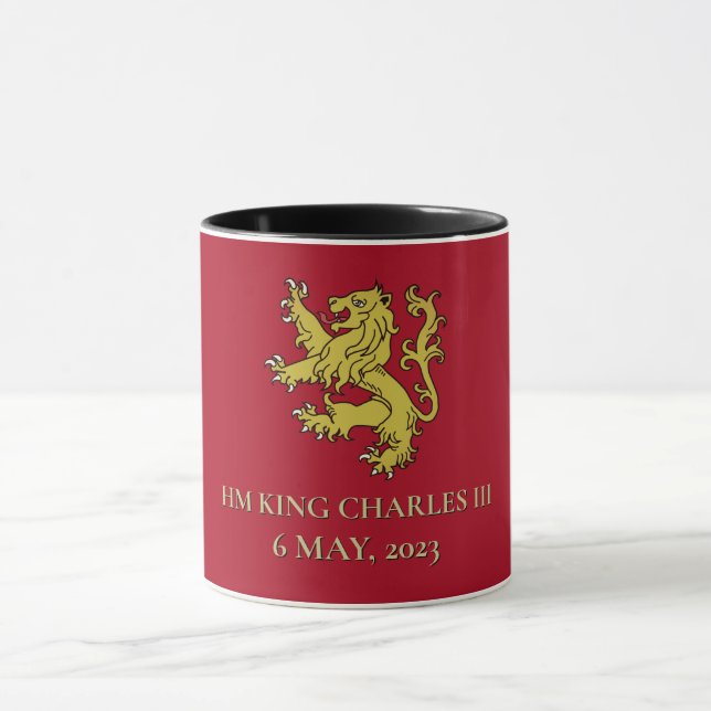 Mug HM King Charle Charles III Musique commémorative (Centre)