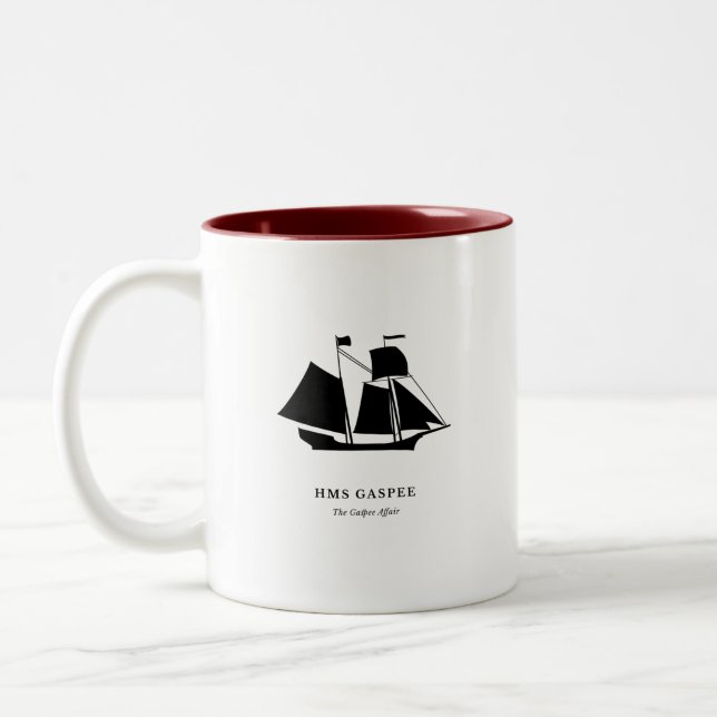 Mug — HMS Gaspee (Left)