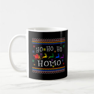 Mug Ho Ho Ho Homo Père Noël LGBT Gay Gros Noël