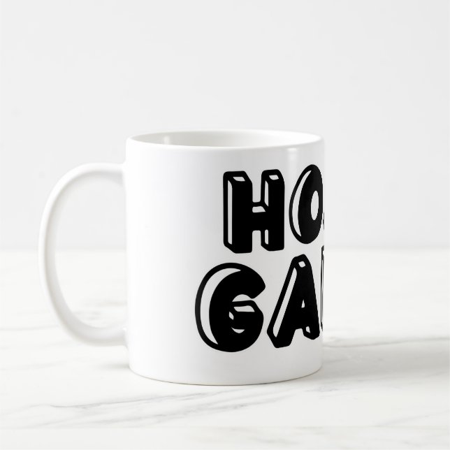Mug Hoard Gamer Plaisir Jeu Collecte Logo (Gauche)