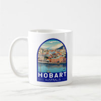 Hobart Australie Voyage Art Vintage