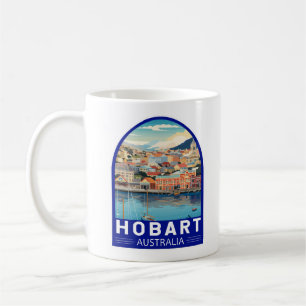 Mug Hobart Australie Voyage Art Vintage