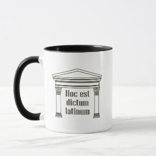 Mug Hoc dictum latinum - un latin amusant