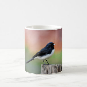 Mug Hochequeue de Willy - art australien d'oiseau