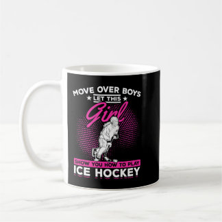 Mug hockey sur glace fille de hockey sur glace filles