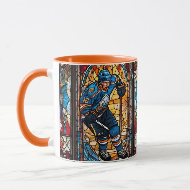 Mug Hockey sur glace mignon Imaginaire (Gauche)
