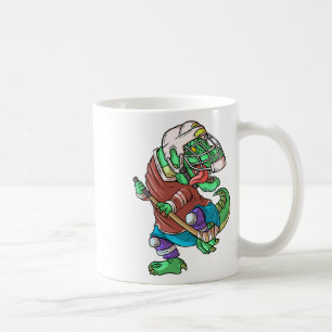 Mug Hockeysaurus Enfants T-rex Dinosaure Avec Hockey S