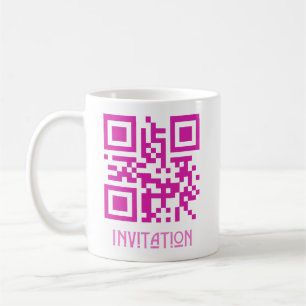 Mug HOCO Invitation, QR Code message codé.b