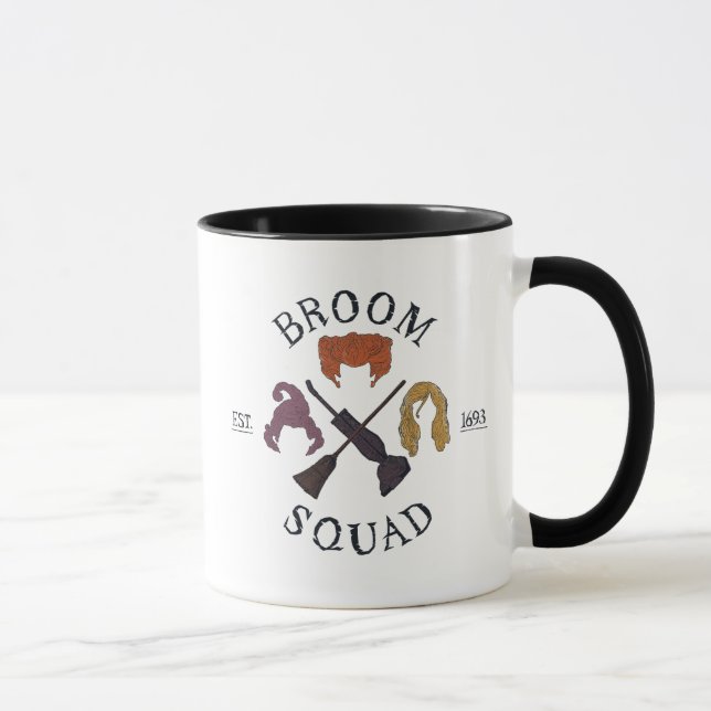 Mug Hocus Pocus Broom Squad Est. 1693 (Droite)