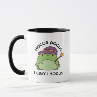Mug Hocus Pocus I Can’t Focus Frog
