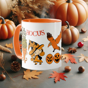 Mug Hocus Pocus Magic Cauldron errant Sorcière Corbeau
