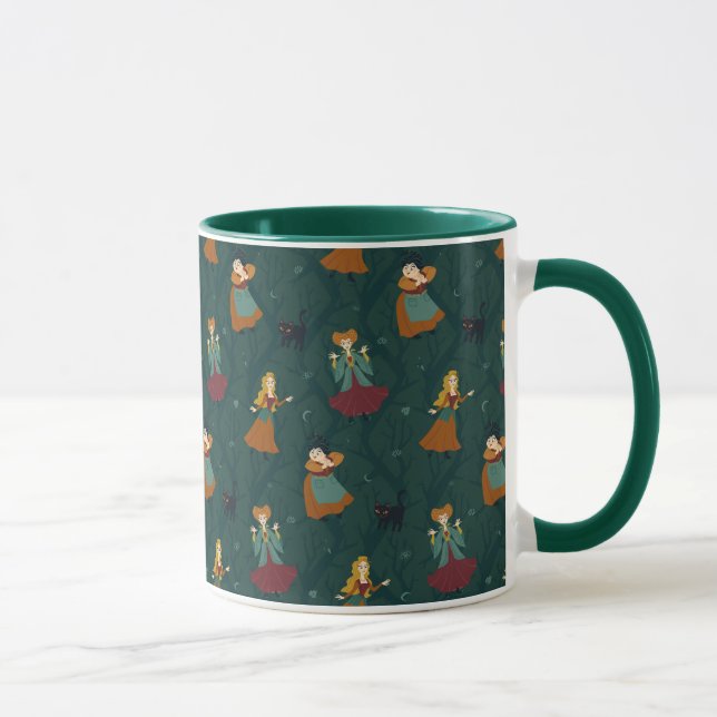 Mug Hocus Pocus Sanderson Motif forestier (Droite)