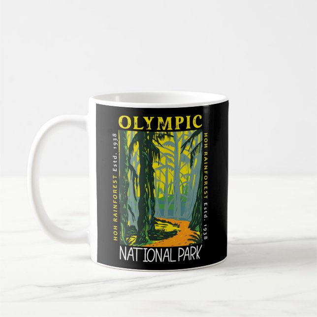 Mug Hoh Rainforest Washington National Park (Gauche)