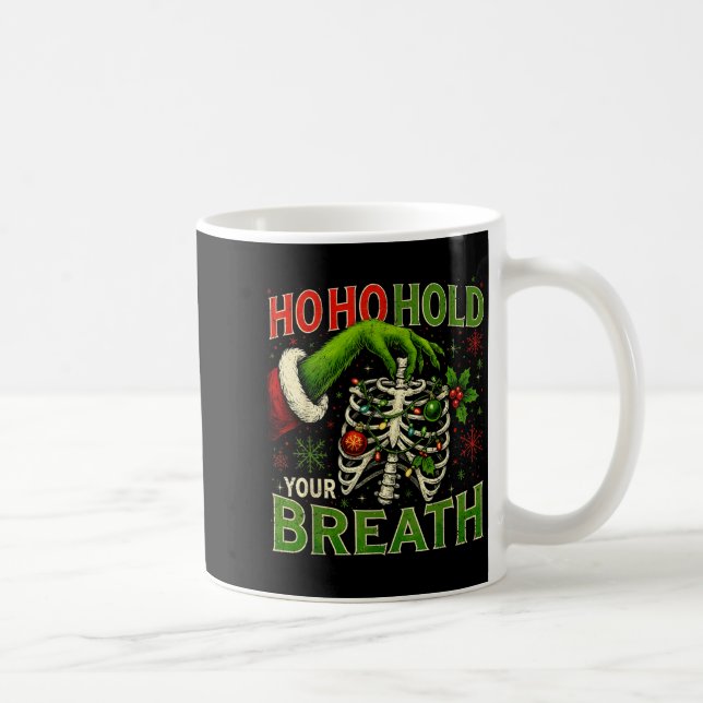 Mug Hoho Hold Your Breath Funny Nurse Christmas  (Droite)