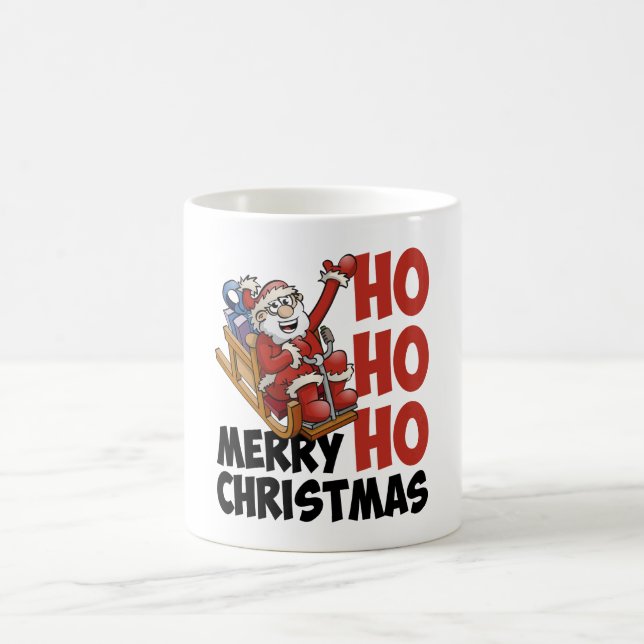 Mug Hohoho Merry Christmas. (Centre)