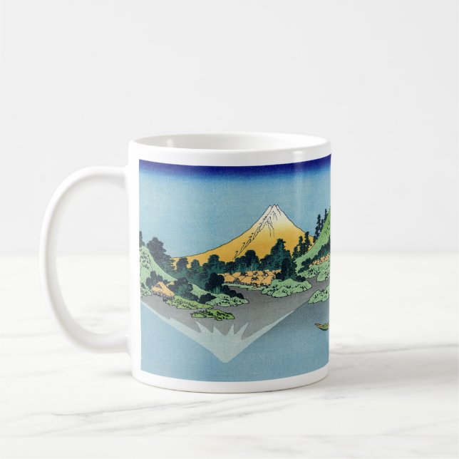 Mug Hokusai - Le Mont Fuji reflète le lac Kawaguchi (Gauche)