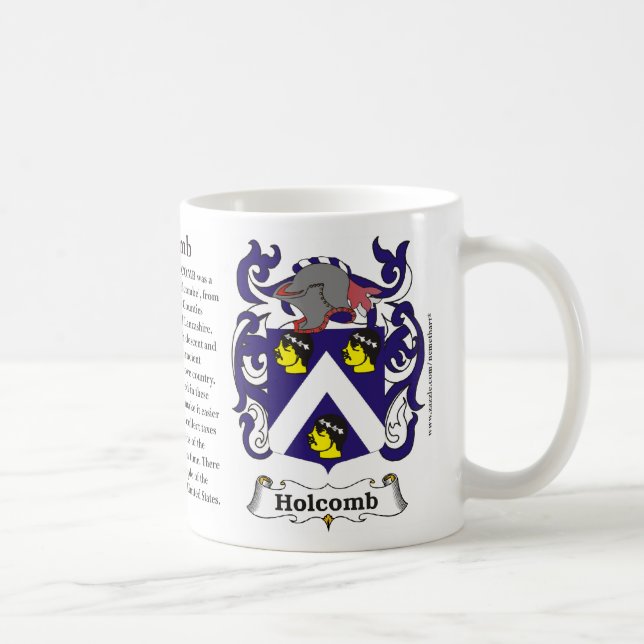 Mug Holcomb, l'histoire, la signification et la crête (Droite)