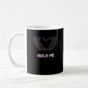 Mug Hold Me Classic - Skeleton Hand Heart
