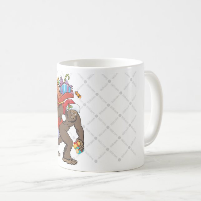 Mug Holiday Bigfoot (Devant droit)
