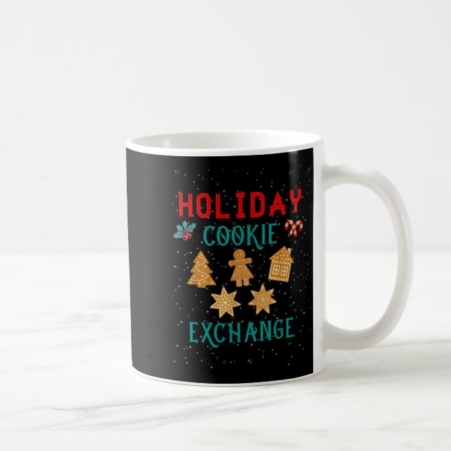 Mug Holiday Cookie Exchange With Santa Xmas Cookie Bak (Droite)